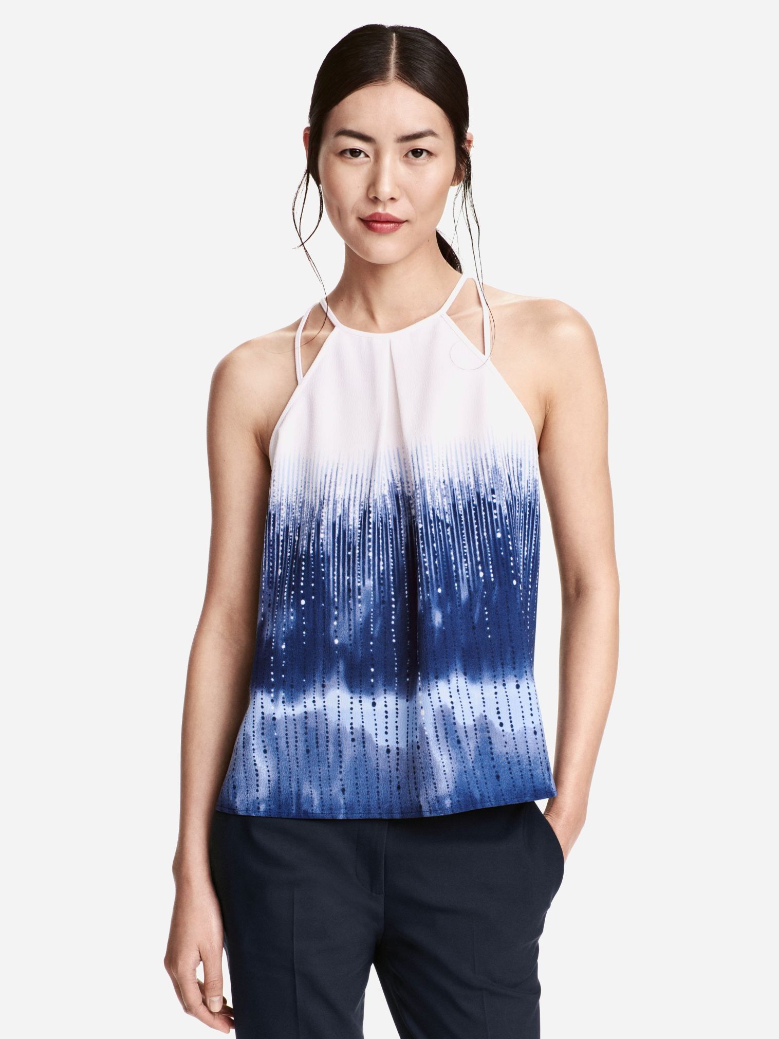 

Топ H&M 0399268-4  Синий, Топ H&M 0399268-4 34 Синий