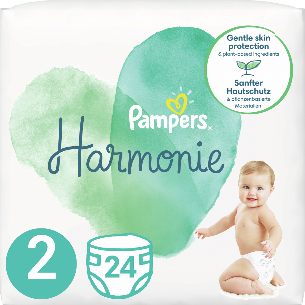 

Подгузник Pampers Harmonie Mini Размер 2 (4-8 кг) 24 шт (8006540156193)