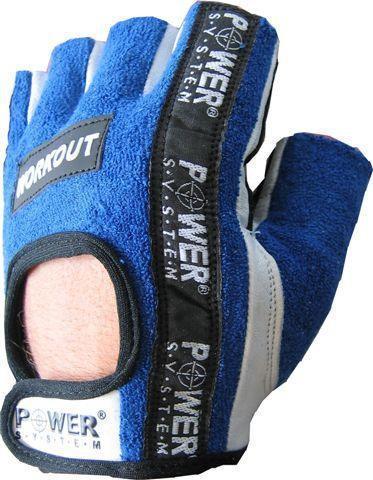

Перчатки для фитнеса и тяжелой атлетики Power System Workout PS-2200 XL Blue