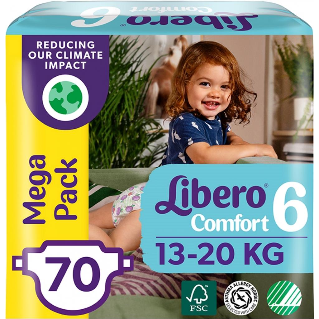 

Подгузник Libero Comfort 6 13-20 кг 70 шт (7322541083414)