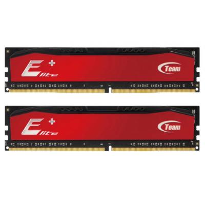 

Модуль памяти для компьютера DDR4 16GB (2x8GB) 2400 MHz Elite Plus Red Team (TPRD416G2400HC16DC01)