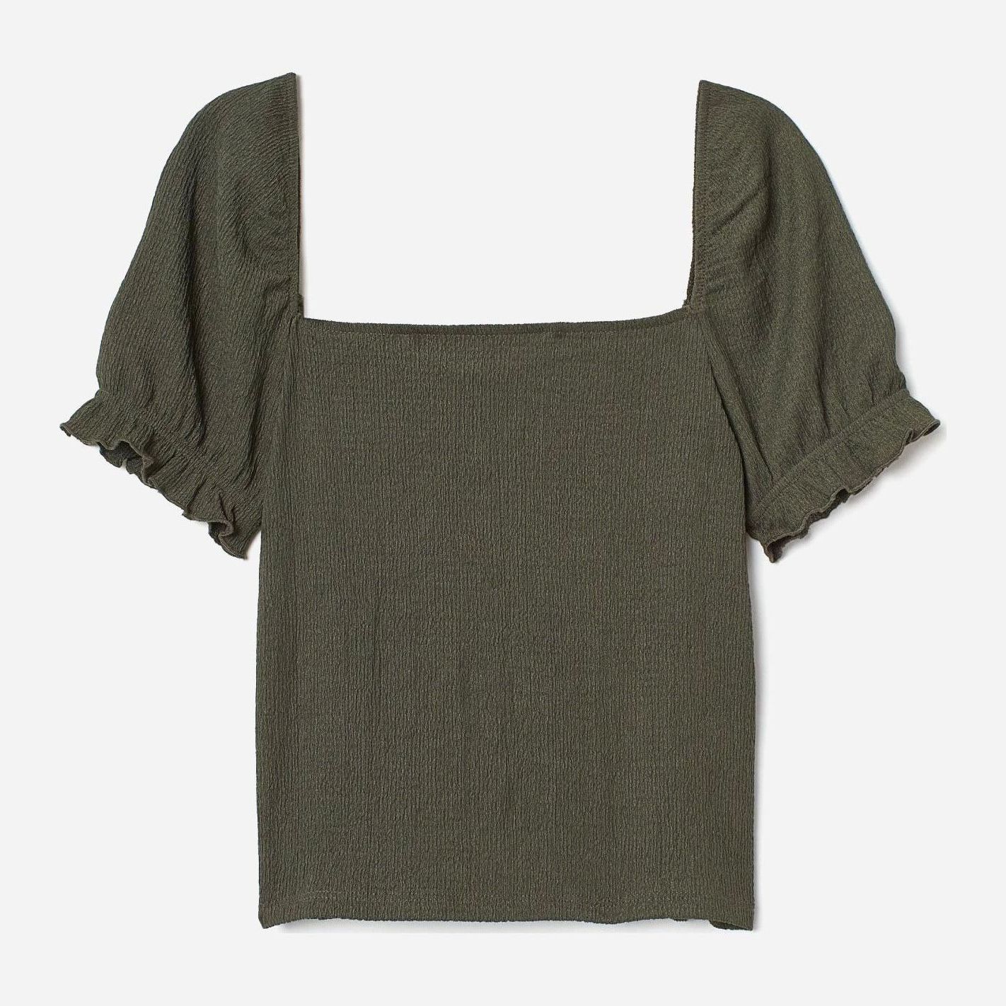 

Топ H& 7084569RP12  Хаки, Топ H&M 7084569RP12 M Хаки