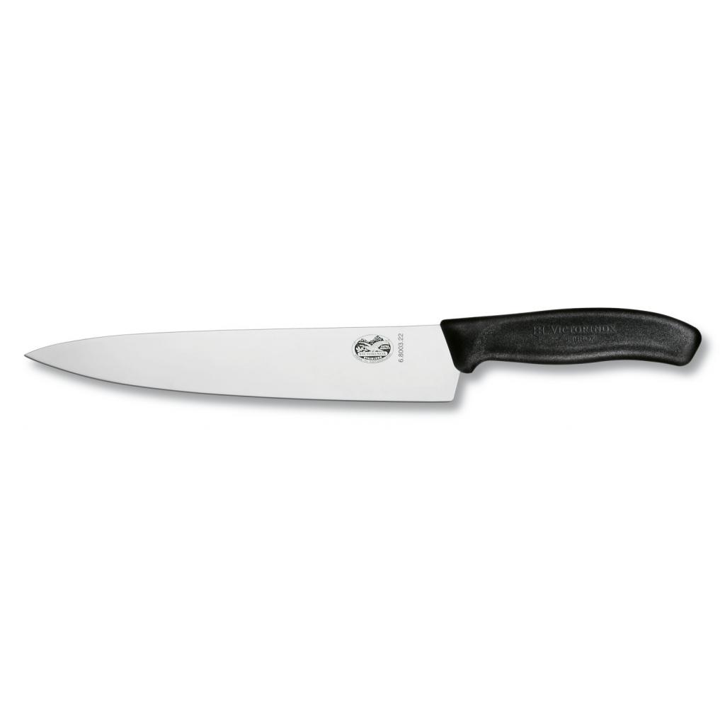 

Кухонный нож Victorinox SwissClassic разделочный 22 см, черный (6.8003.22)