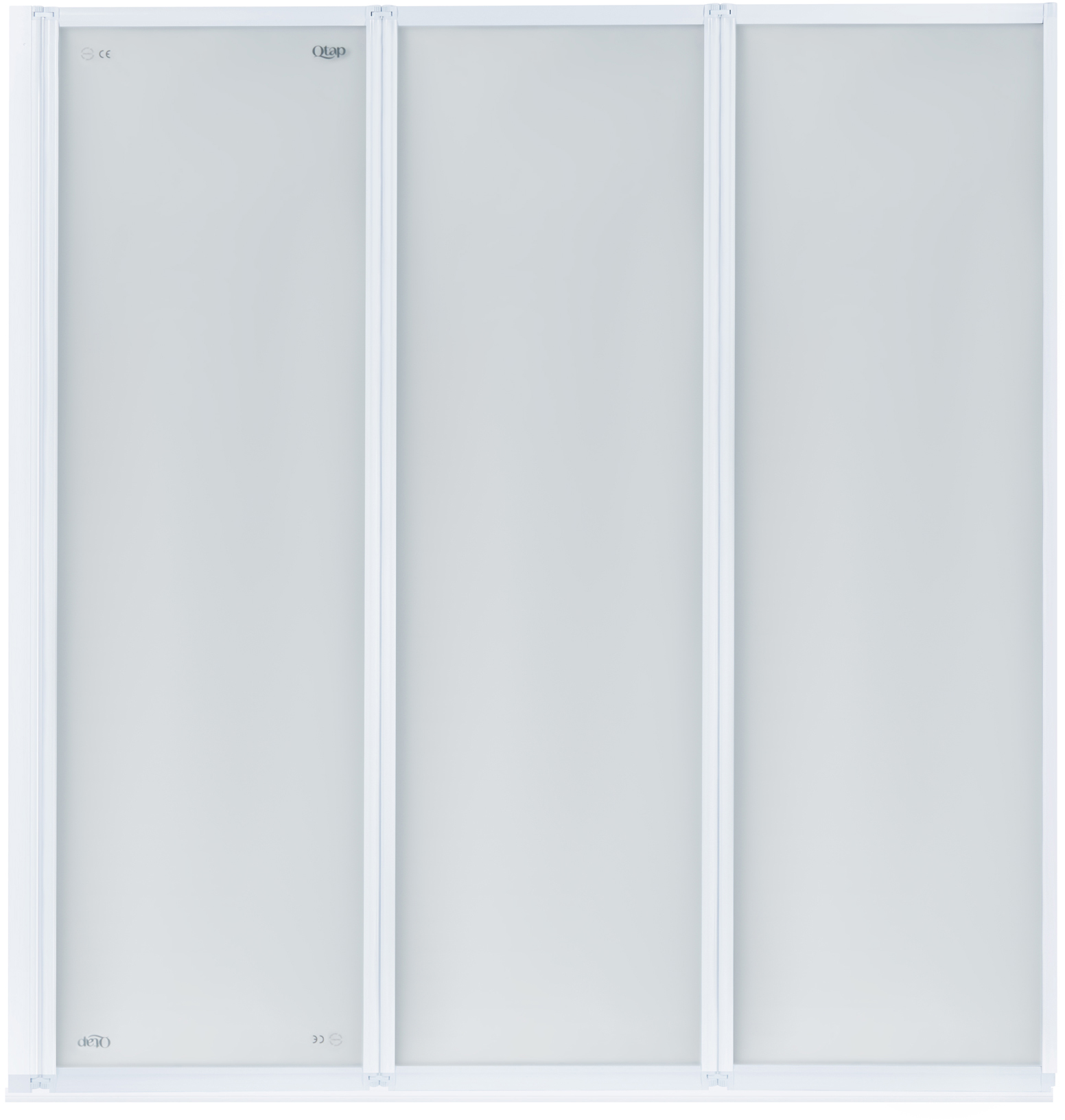 

Шторка для ванны QTAP Gemini WHI401314RP4 Pear