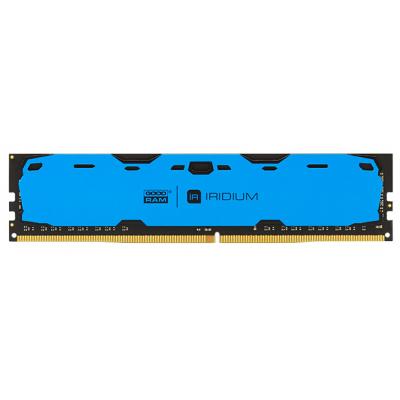 

Модуль памяти для компьютера DDR4 8GB 2400 MHz Iridium Blue Goodram (IR-B2400D464L15S/8G)