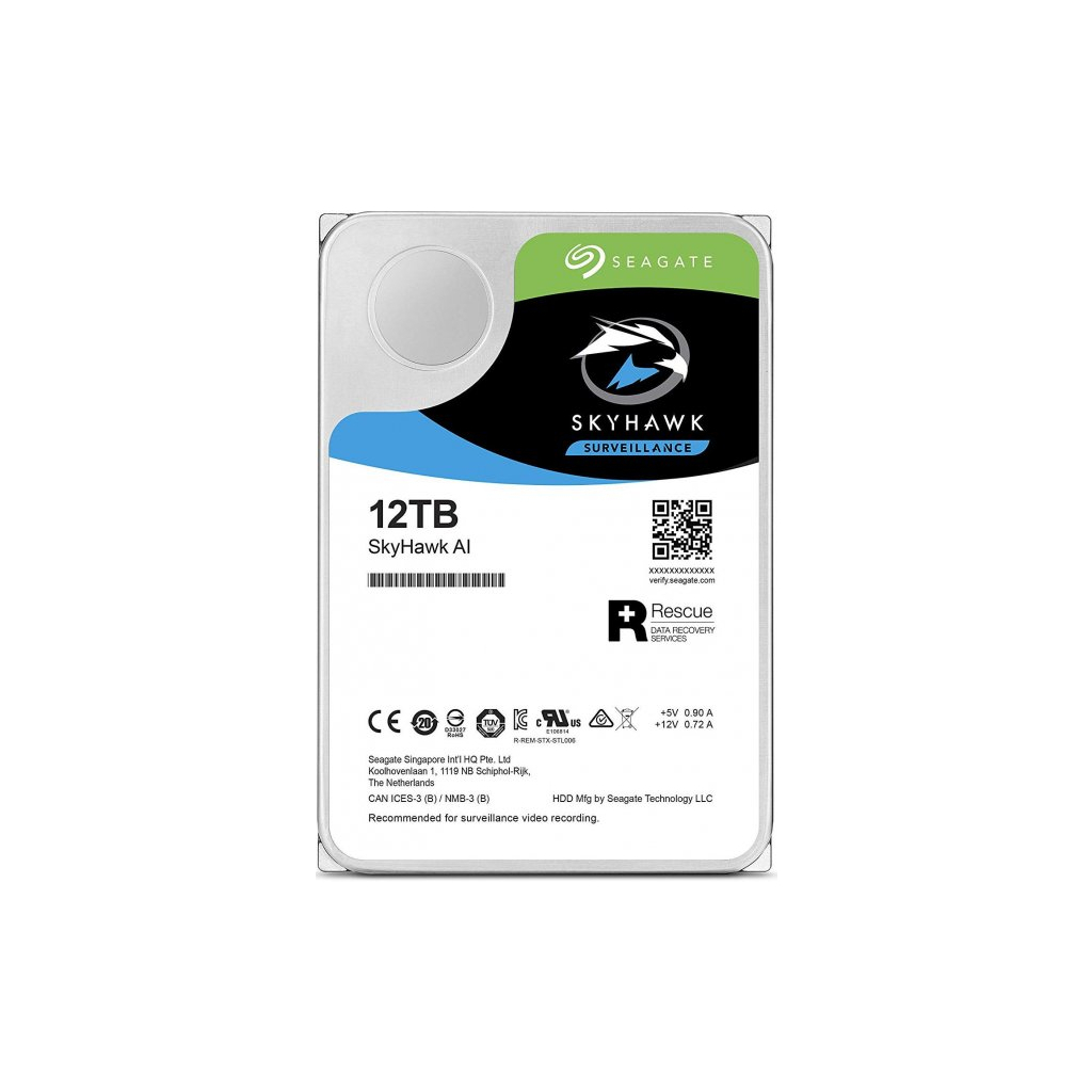 

Жесткий диск 3.5 12TB Seagate (ST12000VE001)