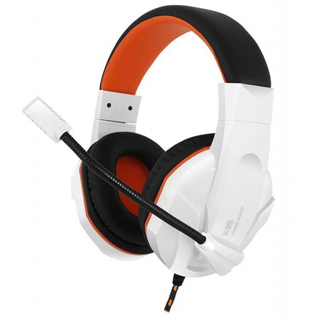 

Наушники GEMIX N20 White-Black-Orange Gaming