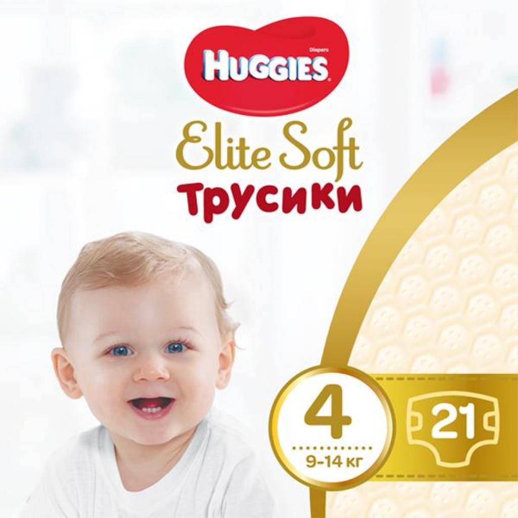 

Подгузник Huggies Elite Soft Pants L размер 4 (9-14 кг) 21 шт (5029053546971)
