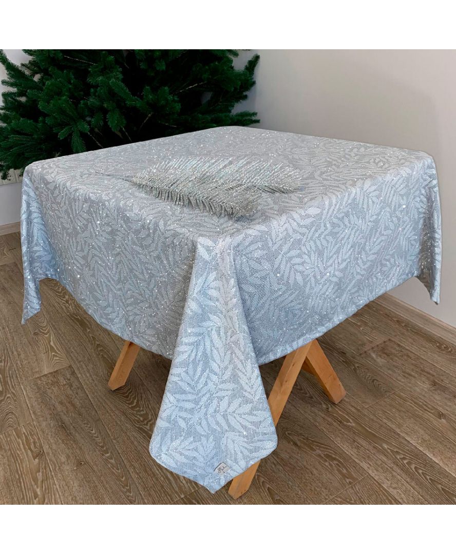 

Скатерть Прованс Эльза 132х180 см Серое серебро