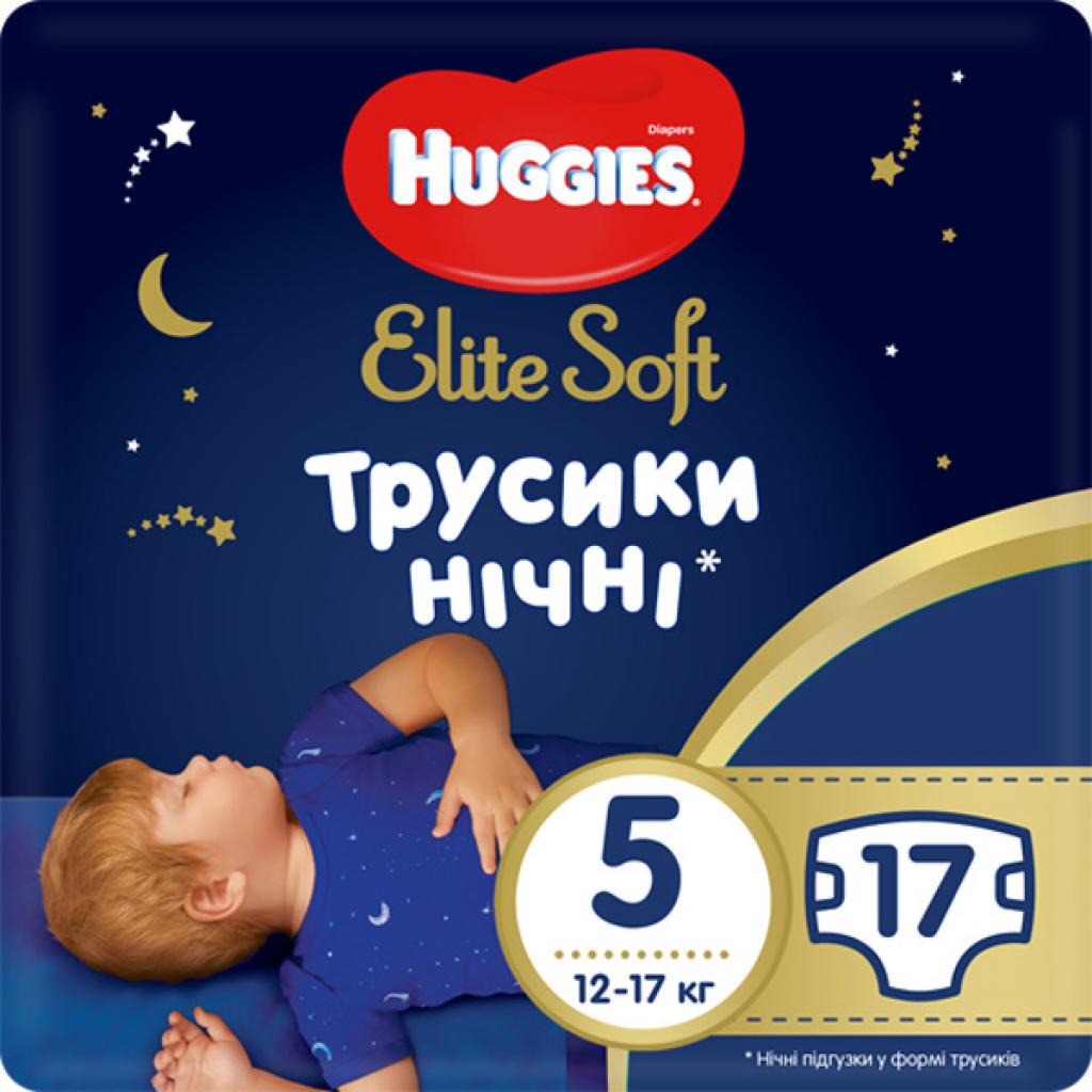 

Подгузник Huggies Elite Soft Overnites 5 (12-17 кг) 17 шт (5029053548173)