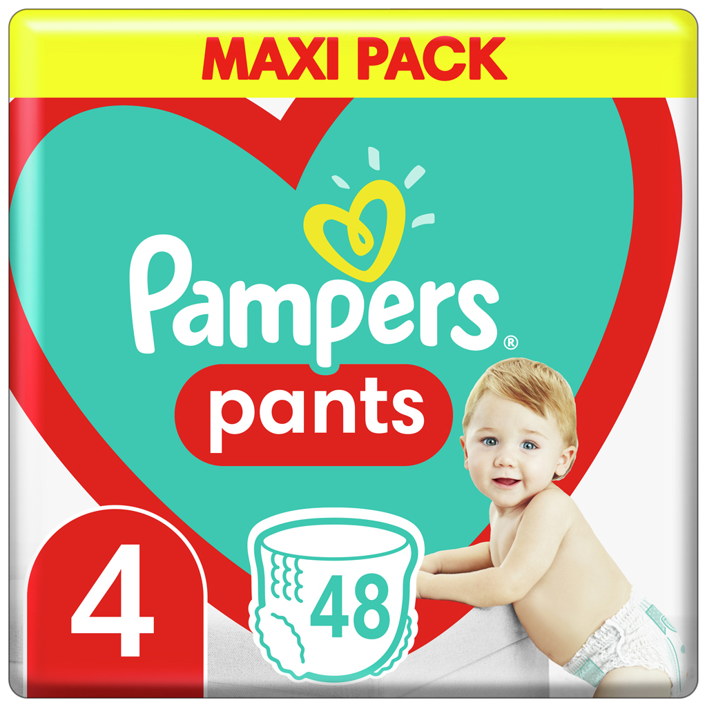 

Подгузник Pampers трусики Pants Размер 4 (9-15 кг) 48 шт (8006540068755)