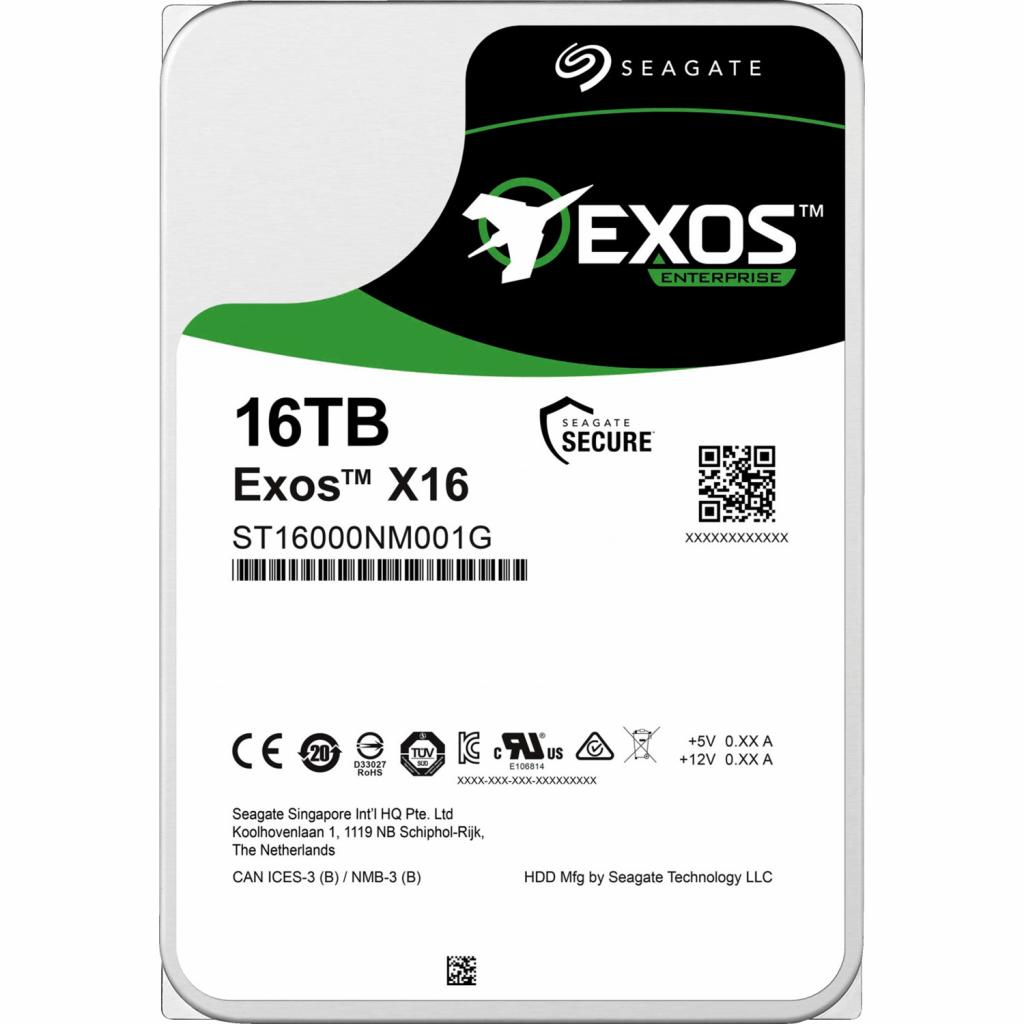 

Жесткий диск 3.5 16TB Seagate (ST16000NM001J)