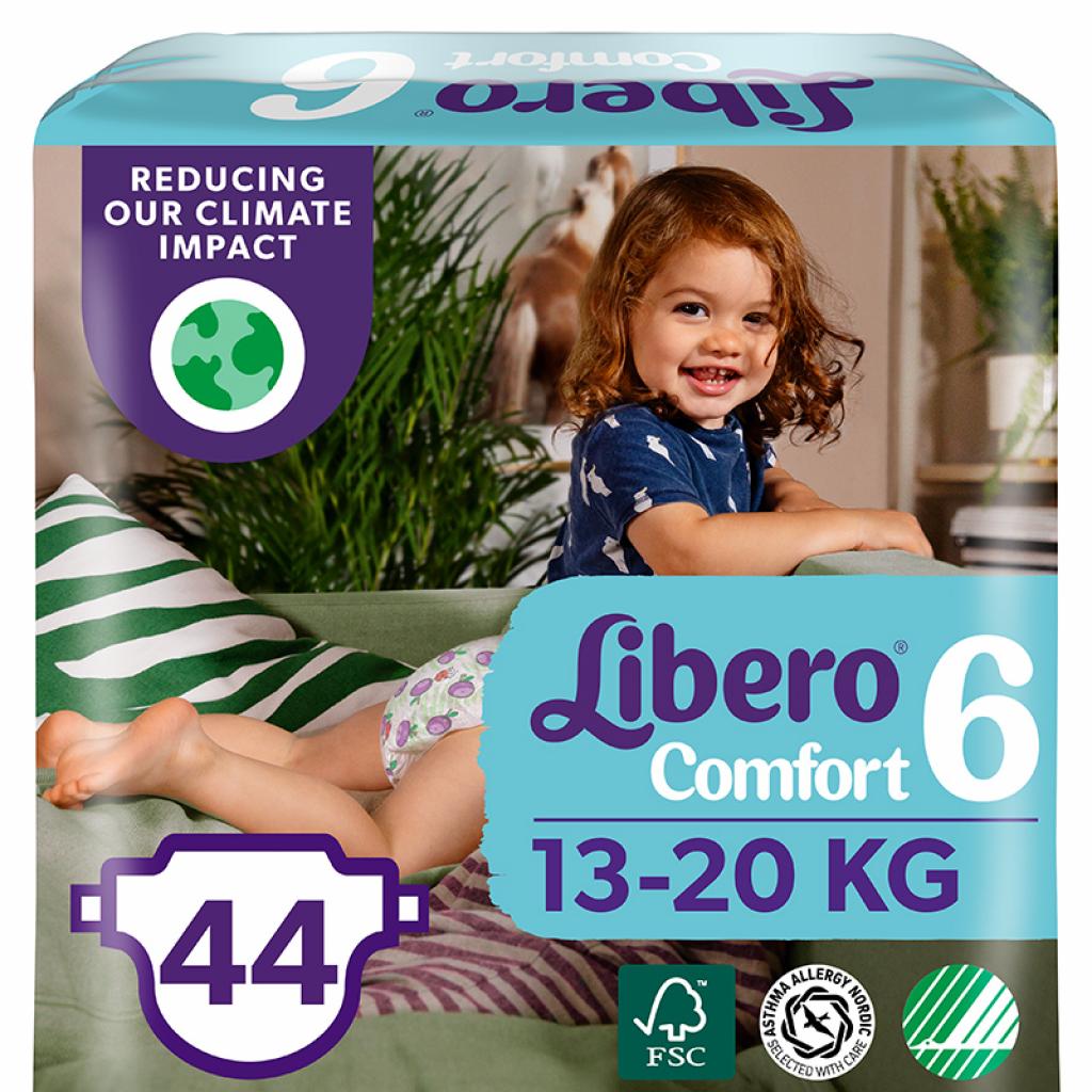 

Подгузник Libero Comfort 6 13-20 кг 44 шт (7322541083926)