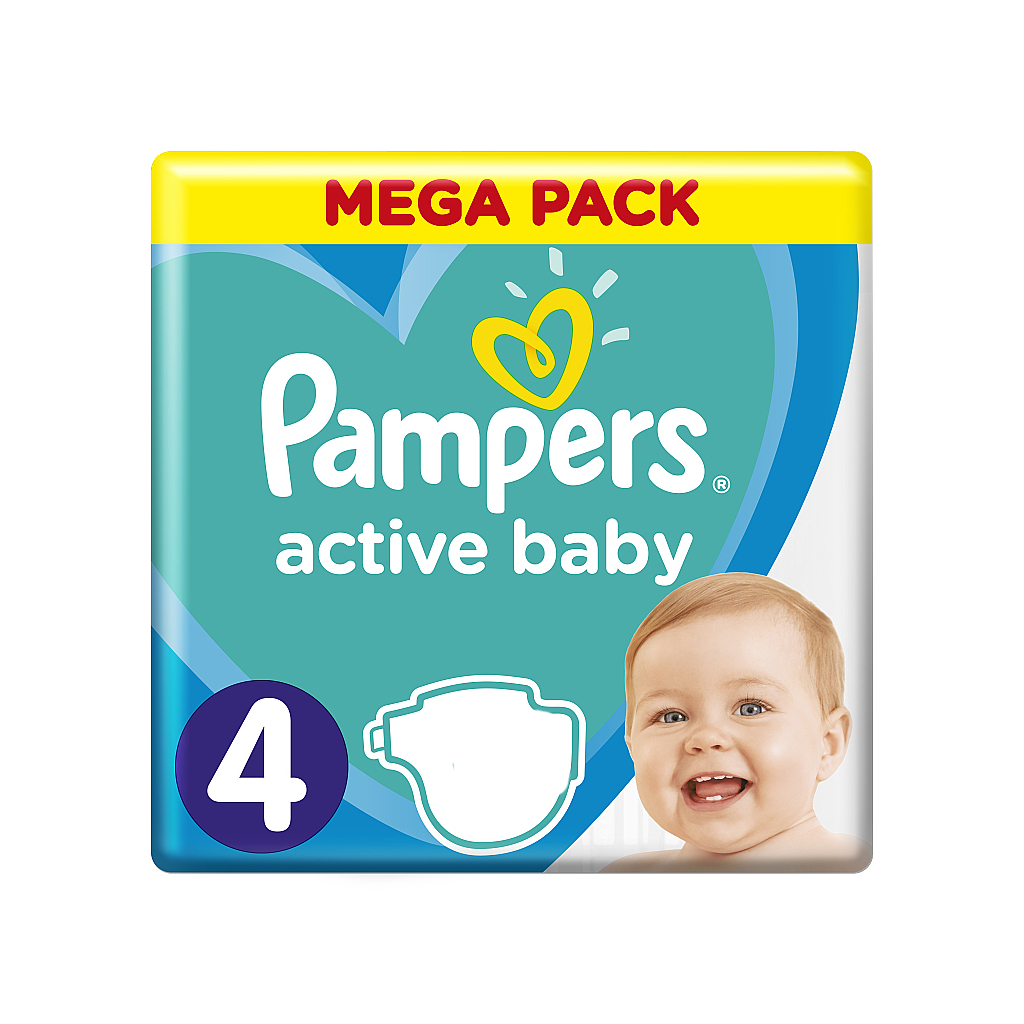 

Подгузник Pampers Active Baby Junior Размер 4 (9-14 кг) 50 шт (8006540032923)