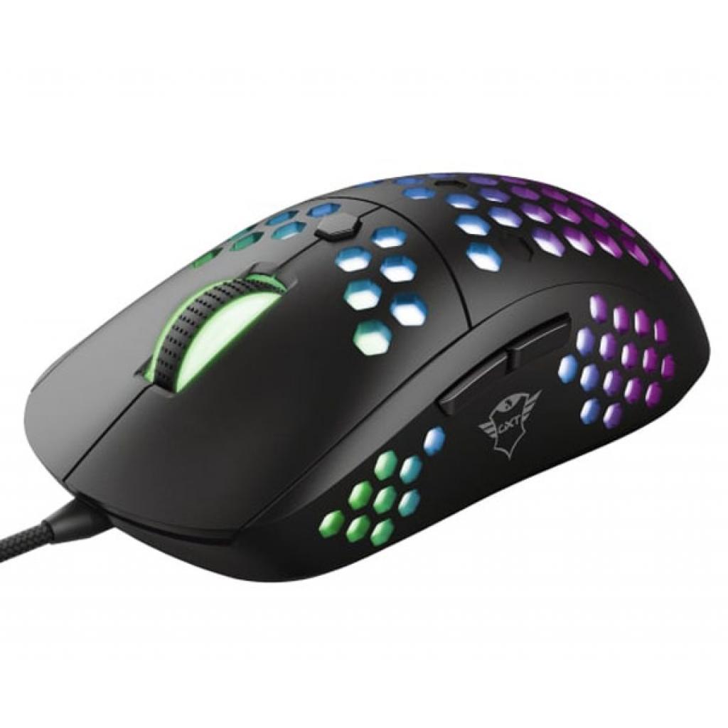 

Мышка Trust GXT 960 Graphin Ultra-lightweight RGB USB Black (23758)
