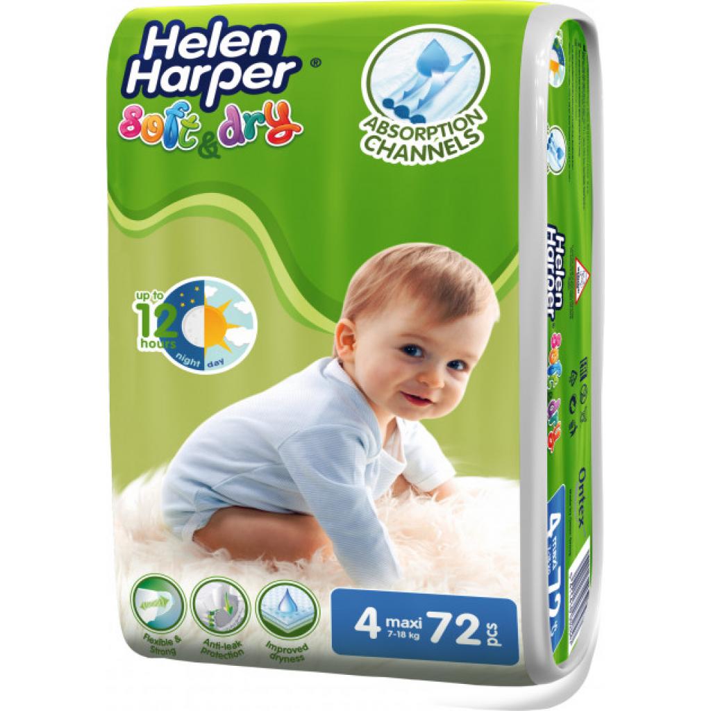 

Подгузник Helen Harper Soft&Dry Maxi 7-18 кг 72 шт (5411416060192)