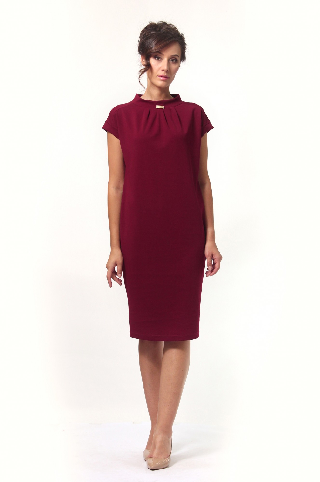 

Женские платье Alika Kruss, Оливия бордовый 6XL