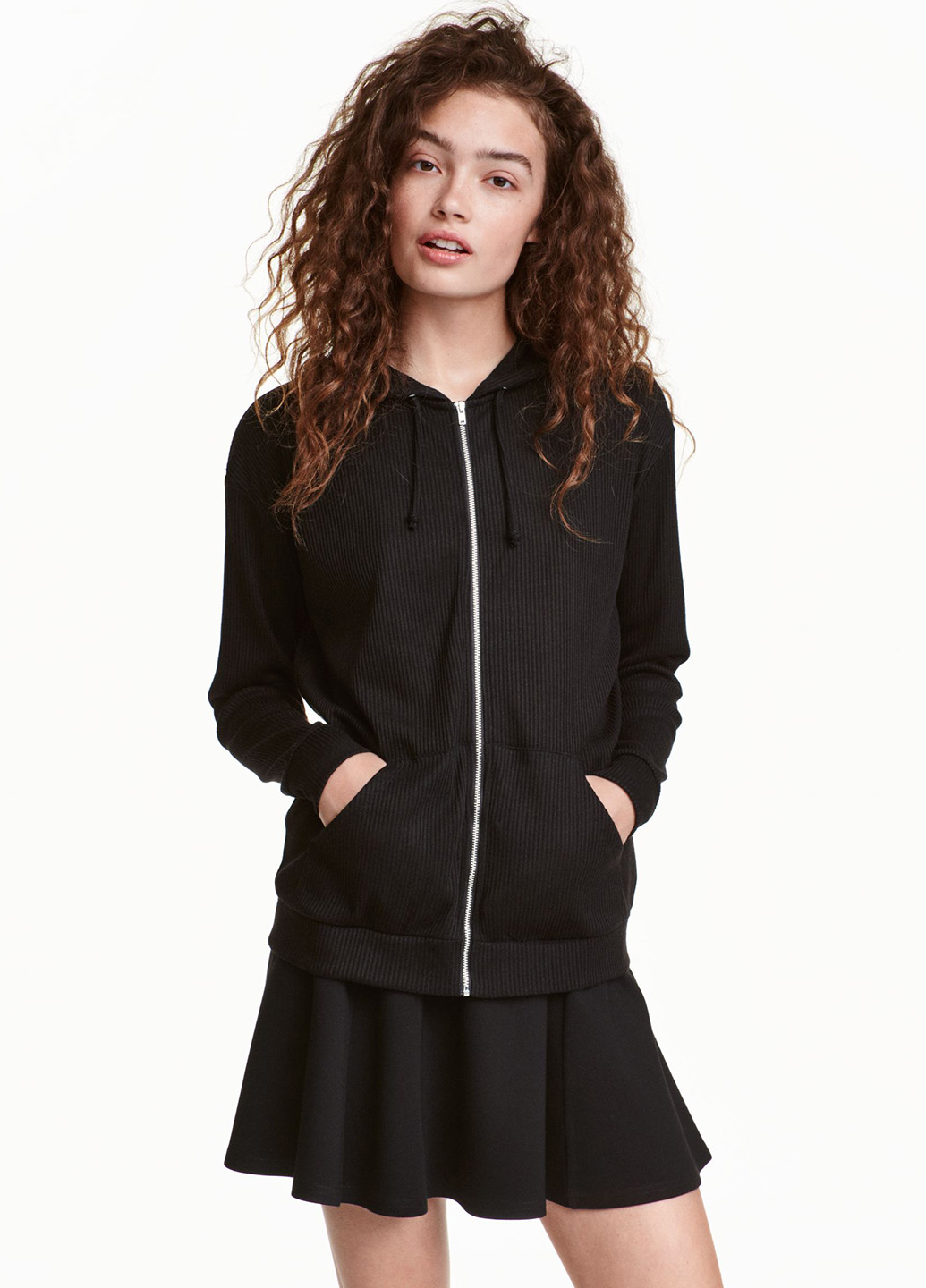 

Олимпийка H&M  Черный 0429566_03, Олимпийка H&M S Черный 0429566_03