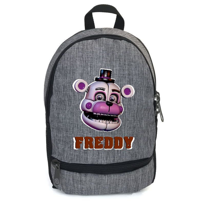 

Рюкзак подростковый Аниматроники 002 Cappuccino Toys (Freddy - 002) серый