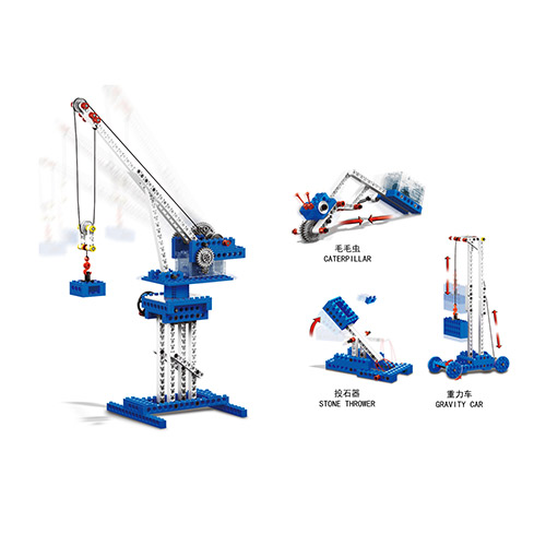 

STEM конструктор "Кран 4в1" Wange (1402)