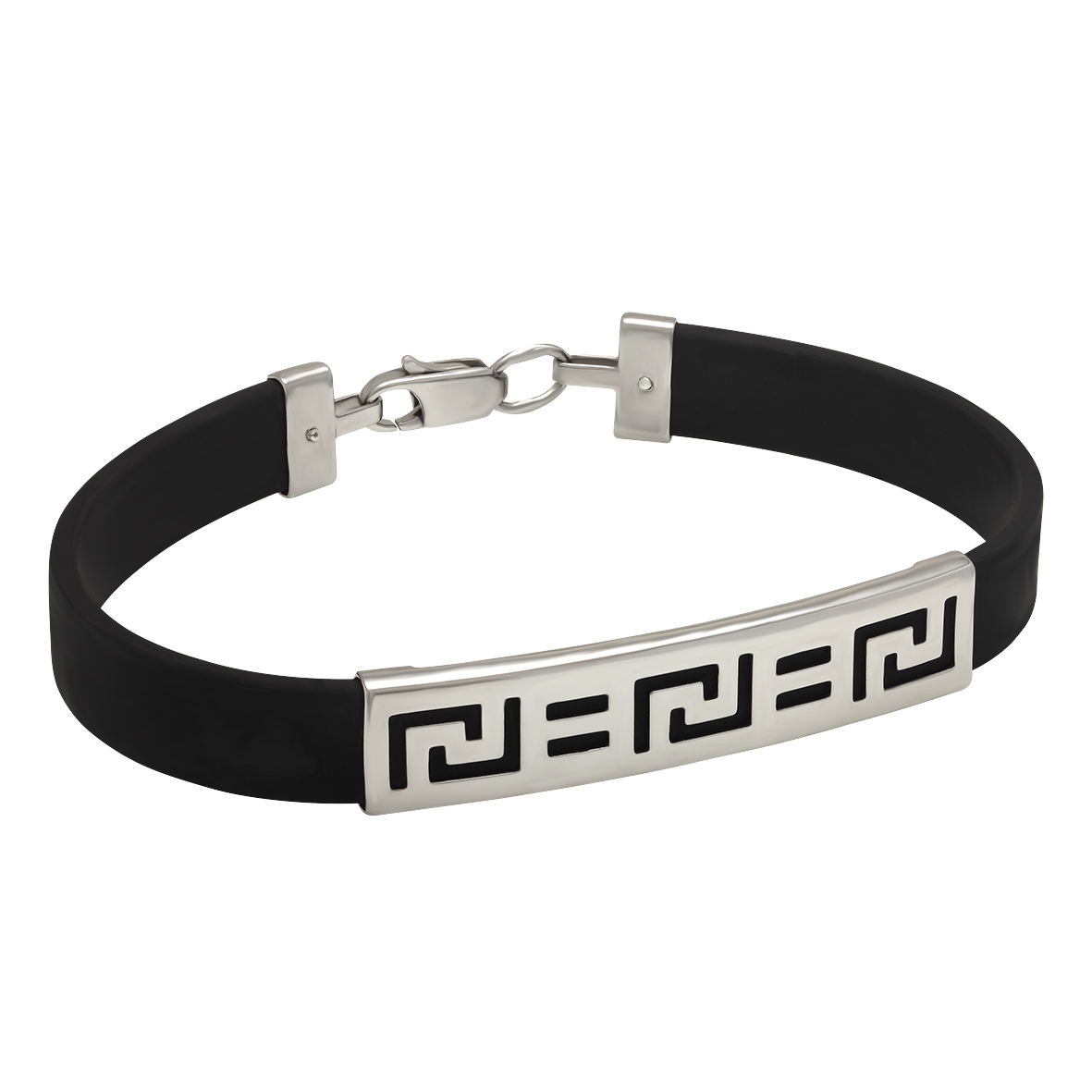 

Браслет из серебра с каучуком Tango Jewellery Company 910035С размер 220