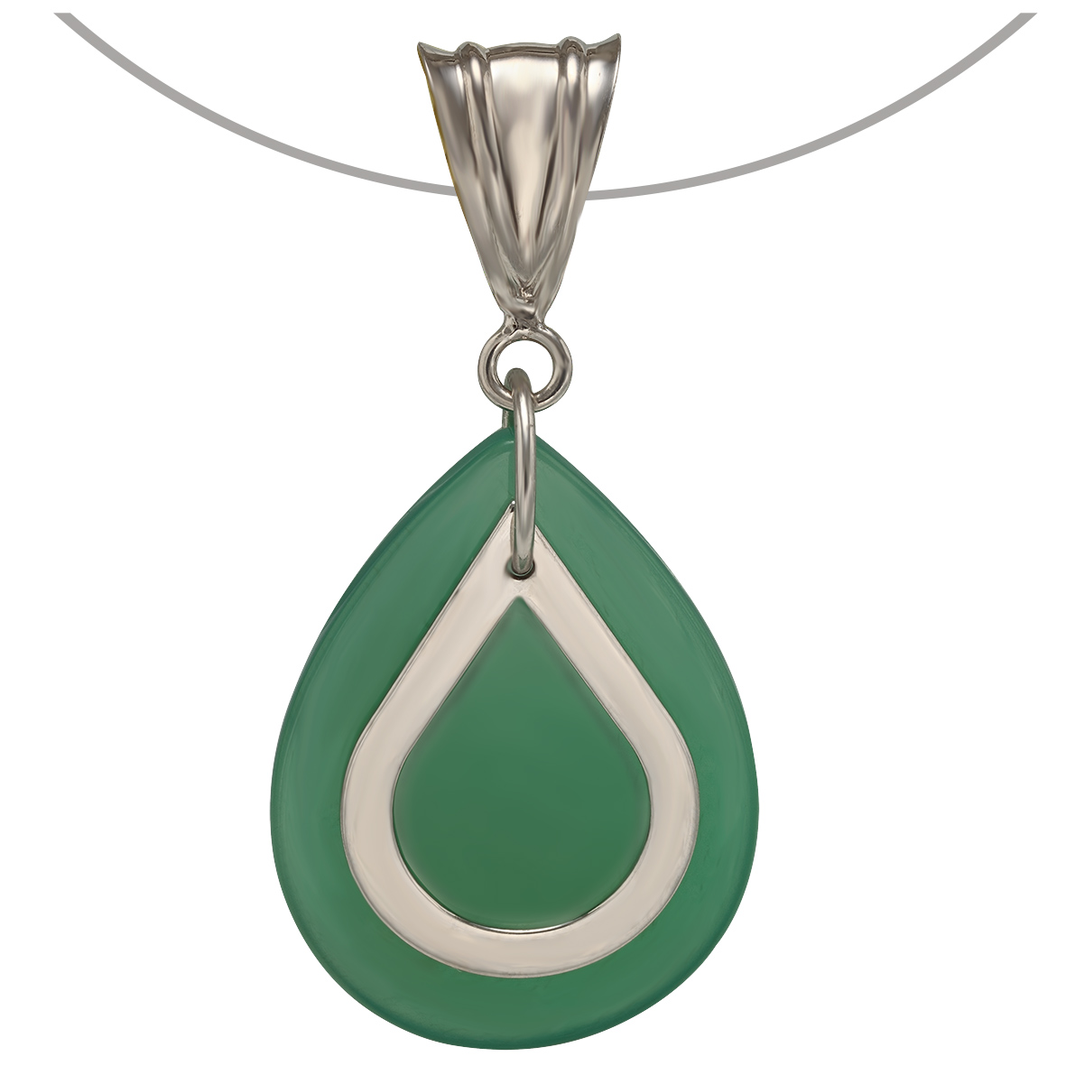 

Серебряный подвес с агатом Tango Jewellery Company 1720038С