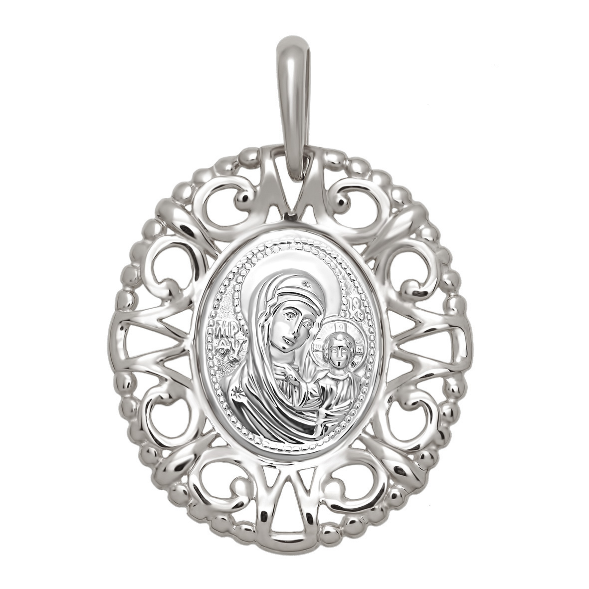 

Серебряная ладанка "Казанская икона Божией Матери" Tango Jewellery Company 140199С