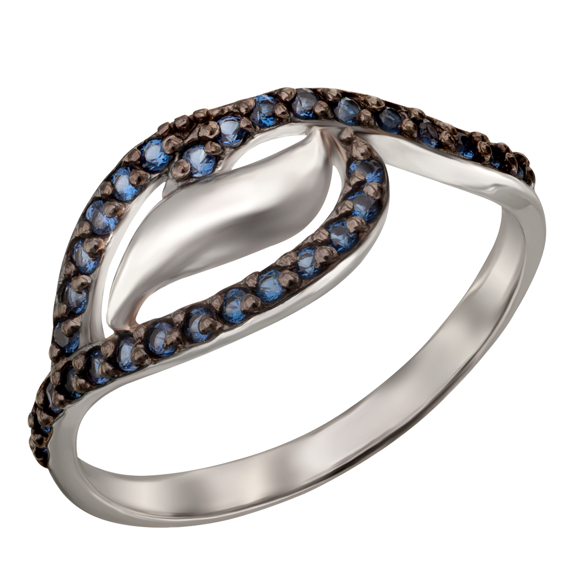 

Серебряное кольцо с фианитами Tango Jewellery Company 320720С размер 17