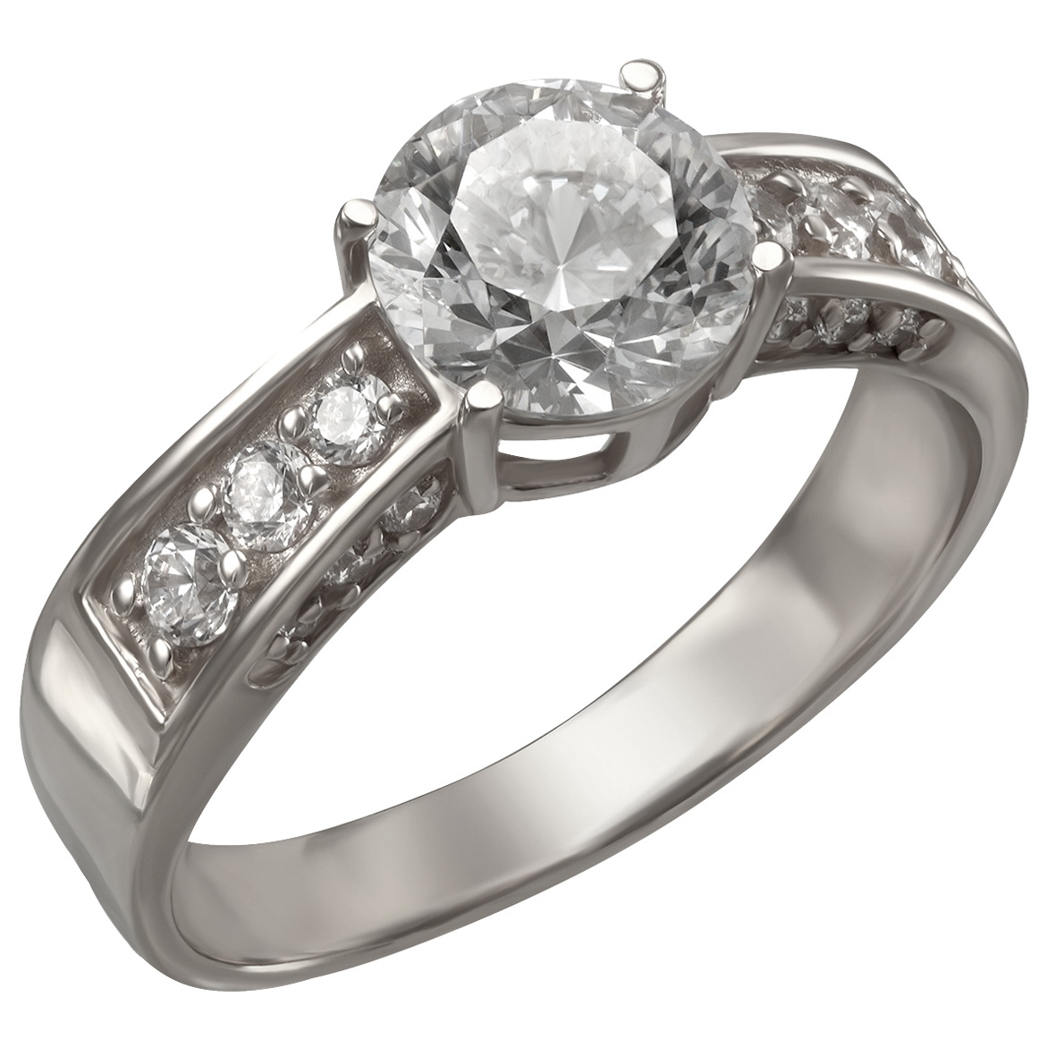 

Золотое кольцо с фианитами Tango Jewellery Company 380384В размер 16.5