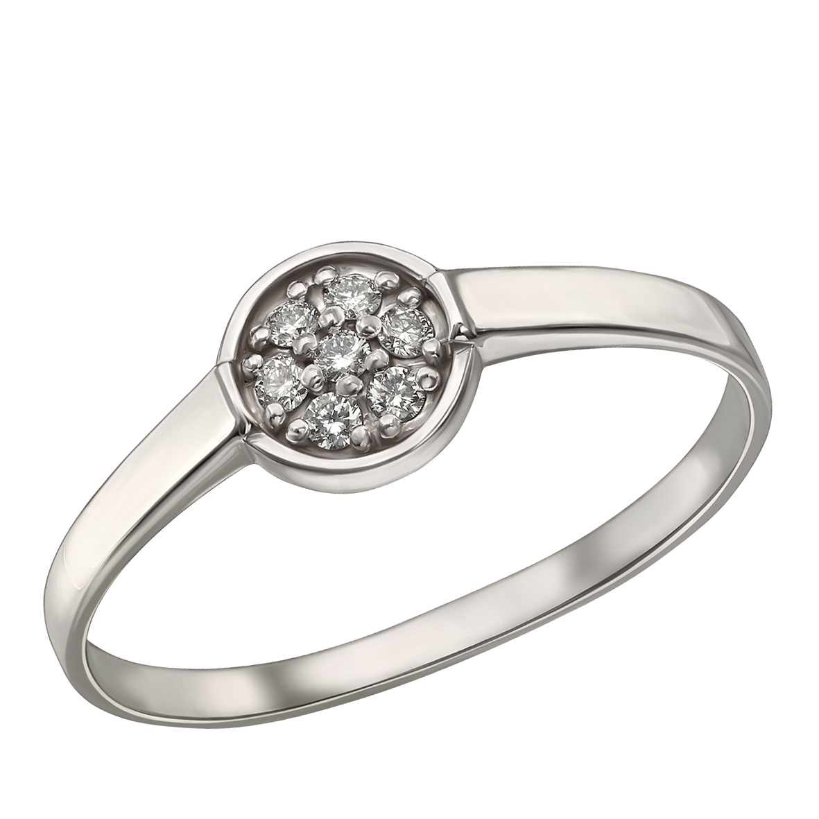 

Кольцо в белом золоте с бриллиантами Tango Jewellery Company 740362В размер 17