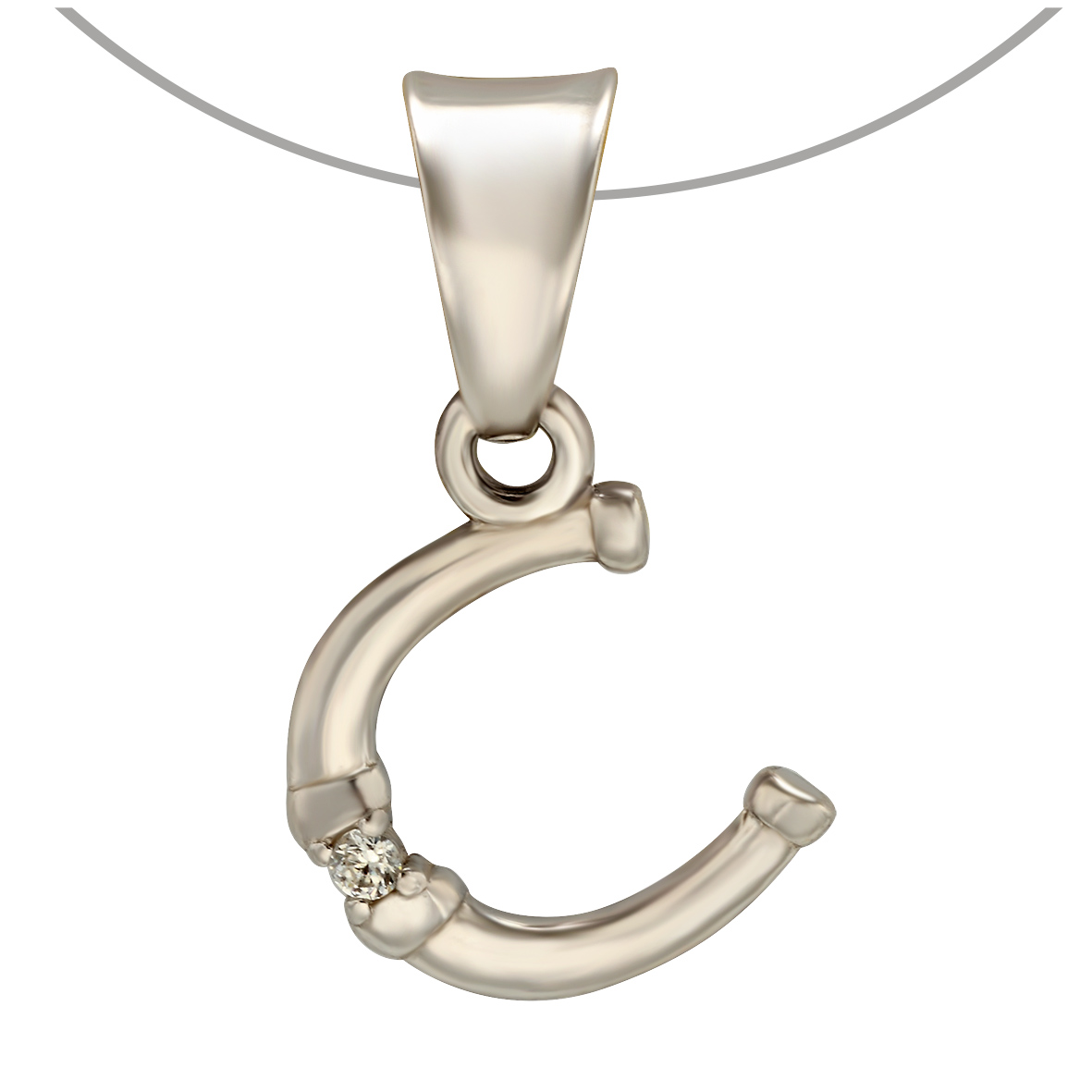 

Серебряная подвеска с фианитом Tango Jewellery Company 150288С