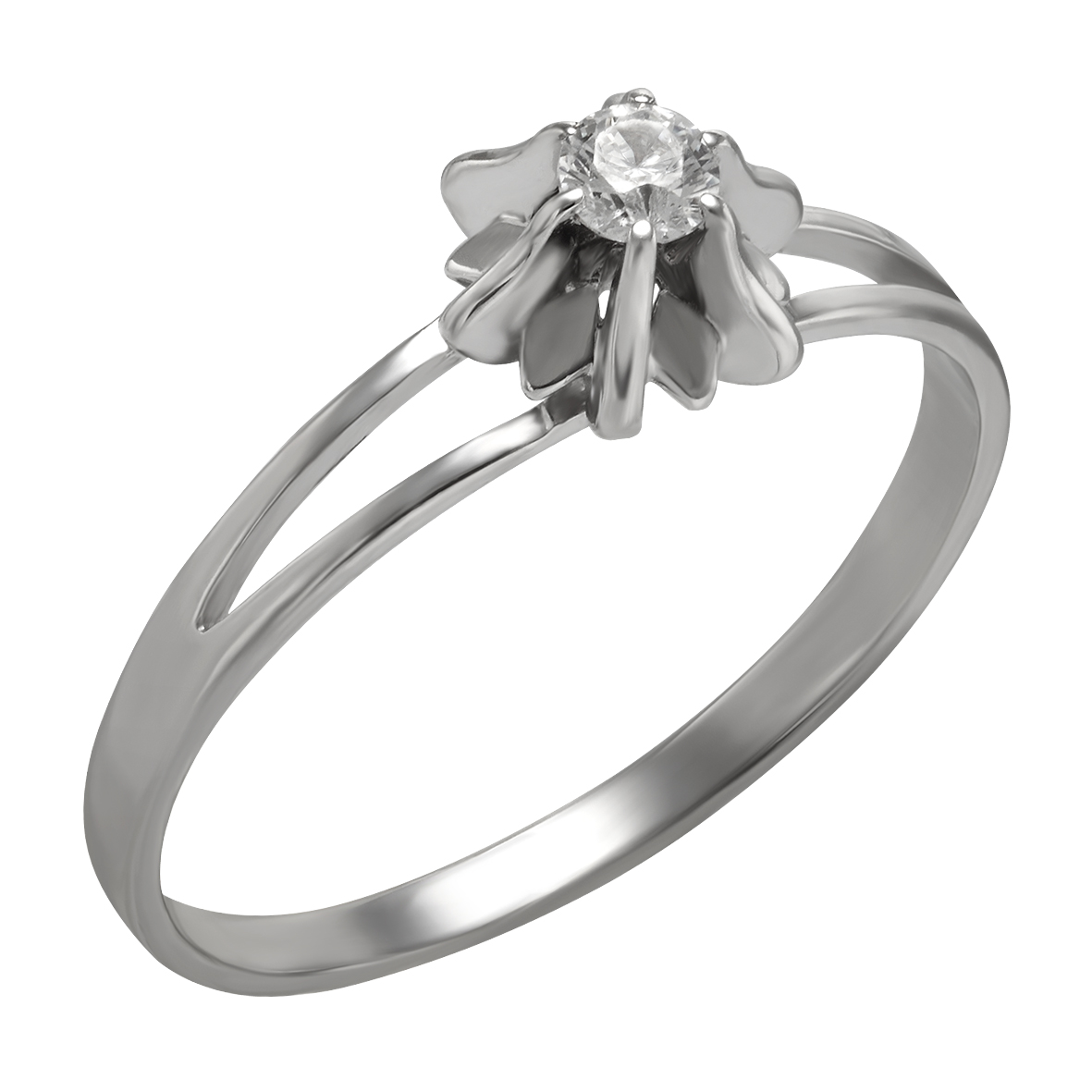 

Золотое кольцо с фианитом Tango Jewellery Company 330990В размер 16