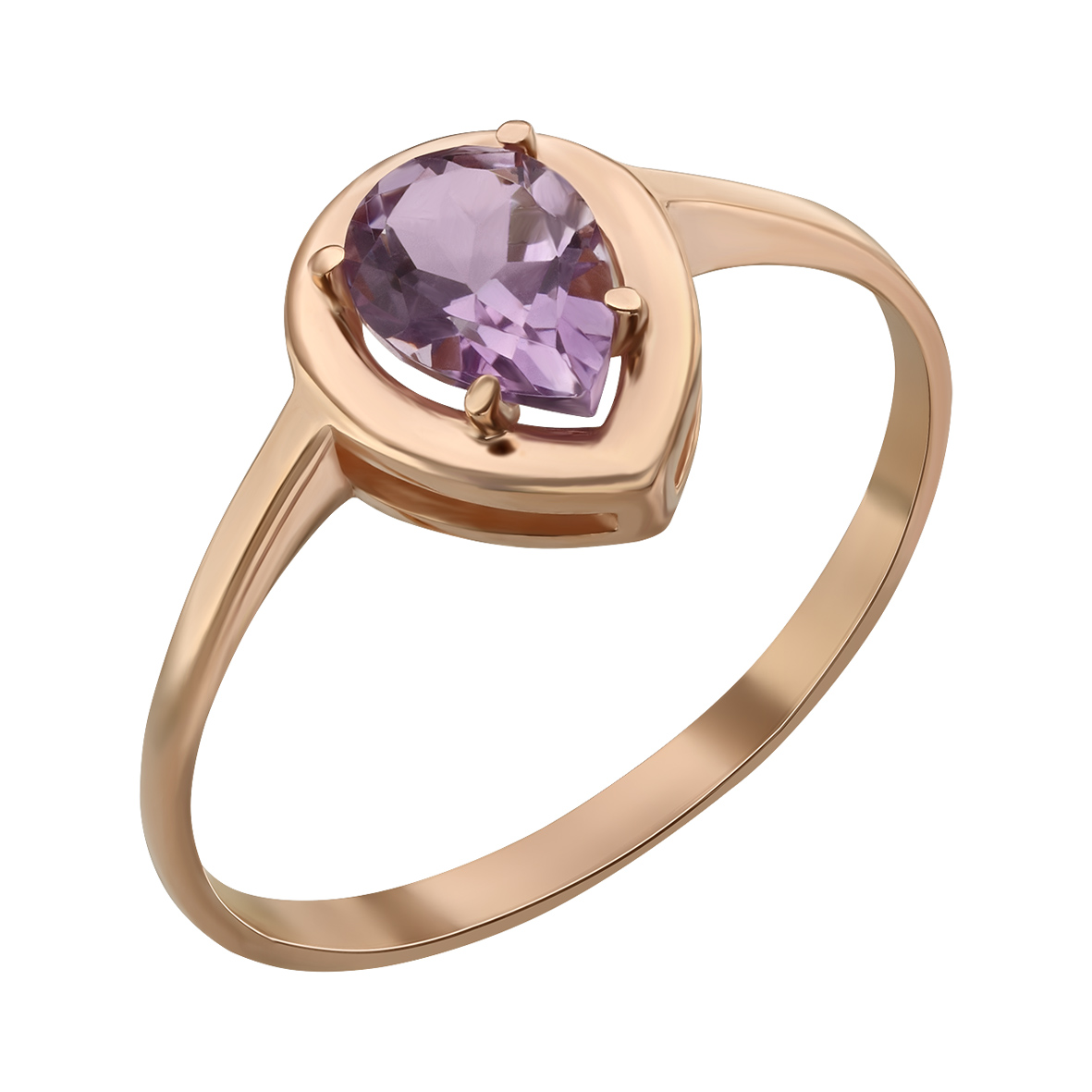 

Золотое кольцо с аметистом Tango Jewellery Company 363670 размер 18.5