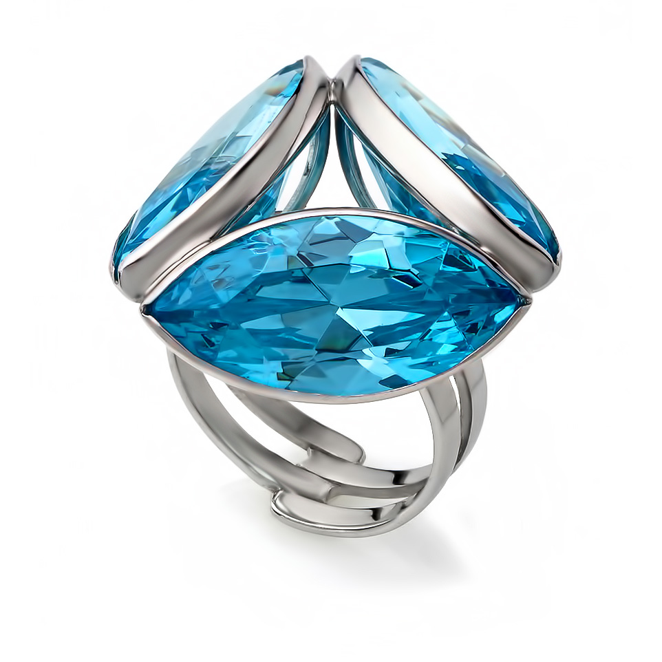 

Серебряное кольцо с фианитами Tango Jewellery Company 330770С размер 17.5