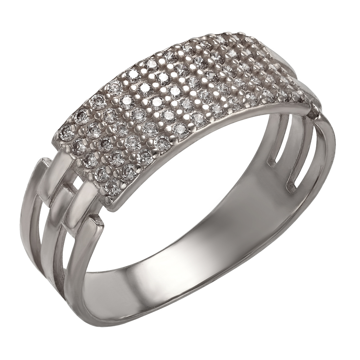 

Серебряное кольцо с фианитами Tango Jewellery Company 380088С размер 17