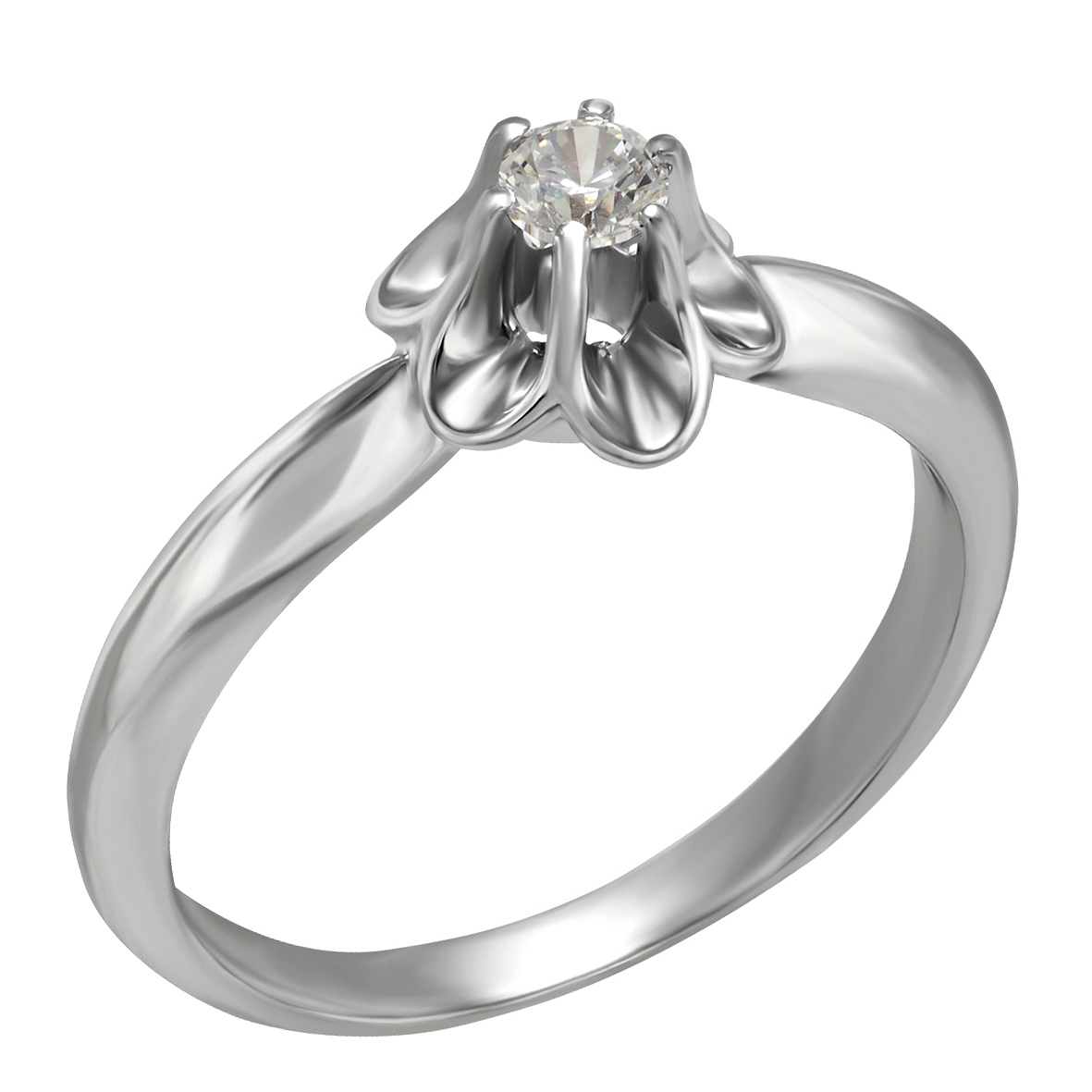 

Кольцо в белом золоте с бриллиантом Tango Jewellery Company 750627В размер 17