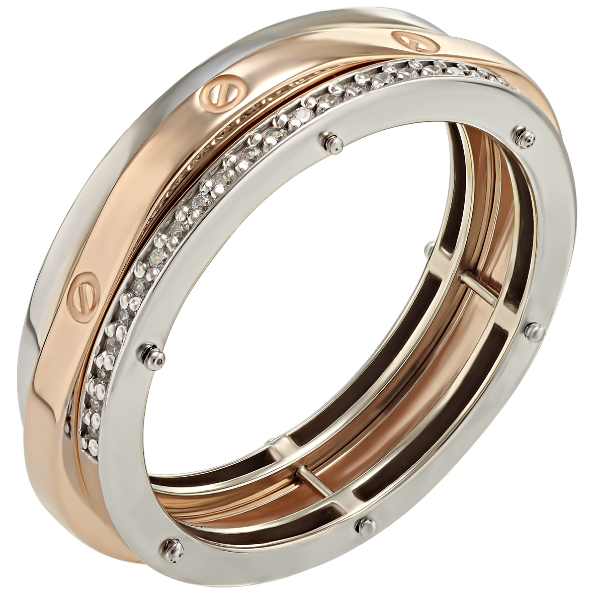 

Золотое кольцо с бриллиантами Tango Jewellery Company 750562 размер 18