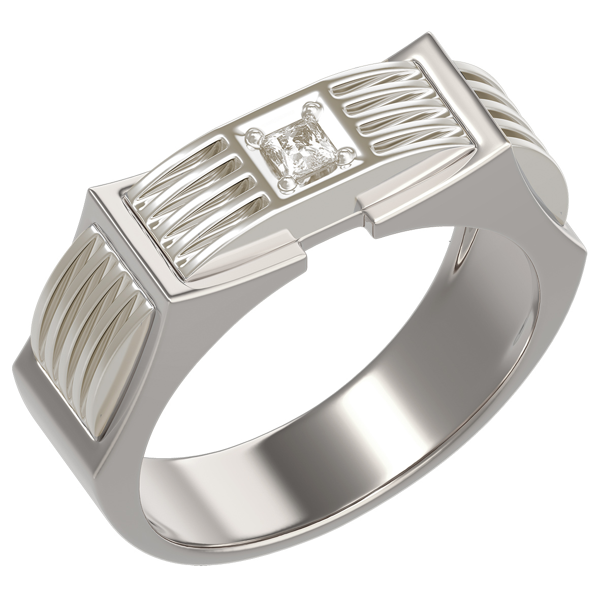

Серебряное кольцо с фианитом Tango Jewellery Company 330923С размер 19