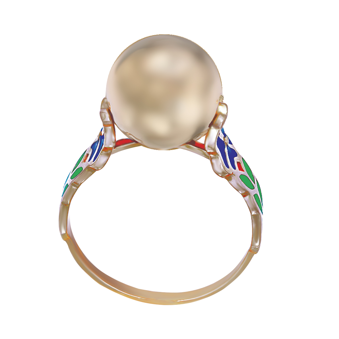 

Золотое кольцо с эмалью Tango Jewellery Company 300358Е размер 19.5