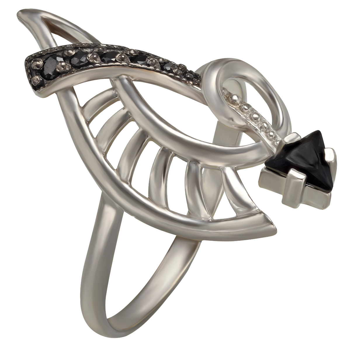 

Серебряное кольцо с фианитами Tango Jewellery Company 320039С размер 17