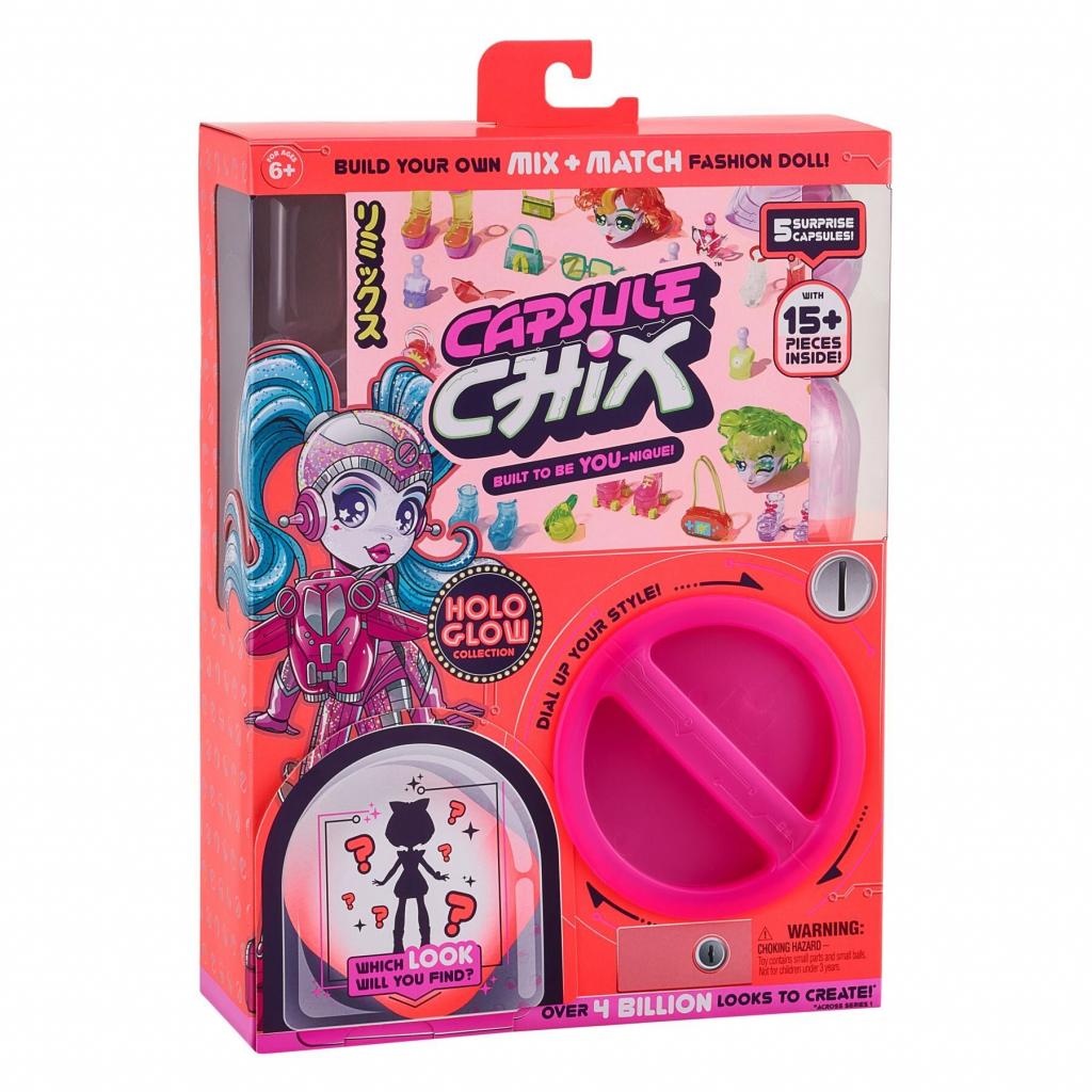 

Игровой набор Moose Capsule Chiх с куклой Holo Glow (59205)