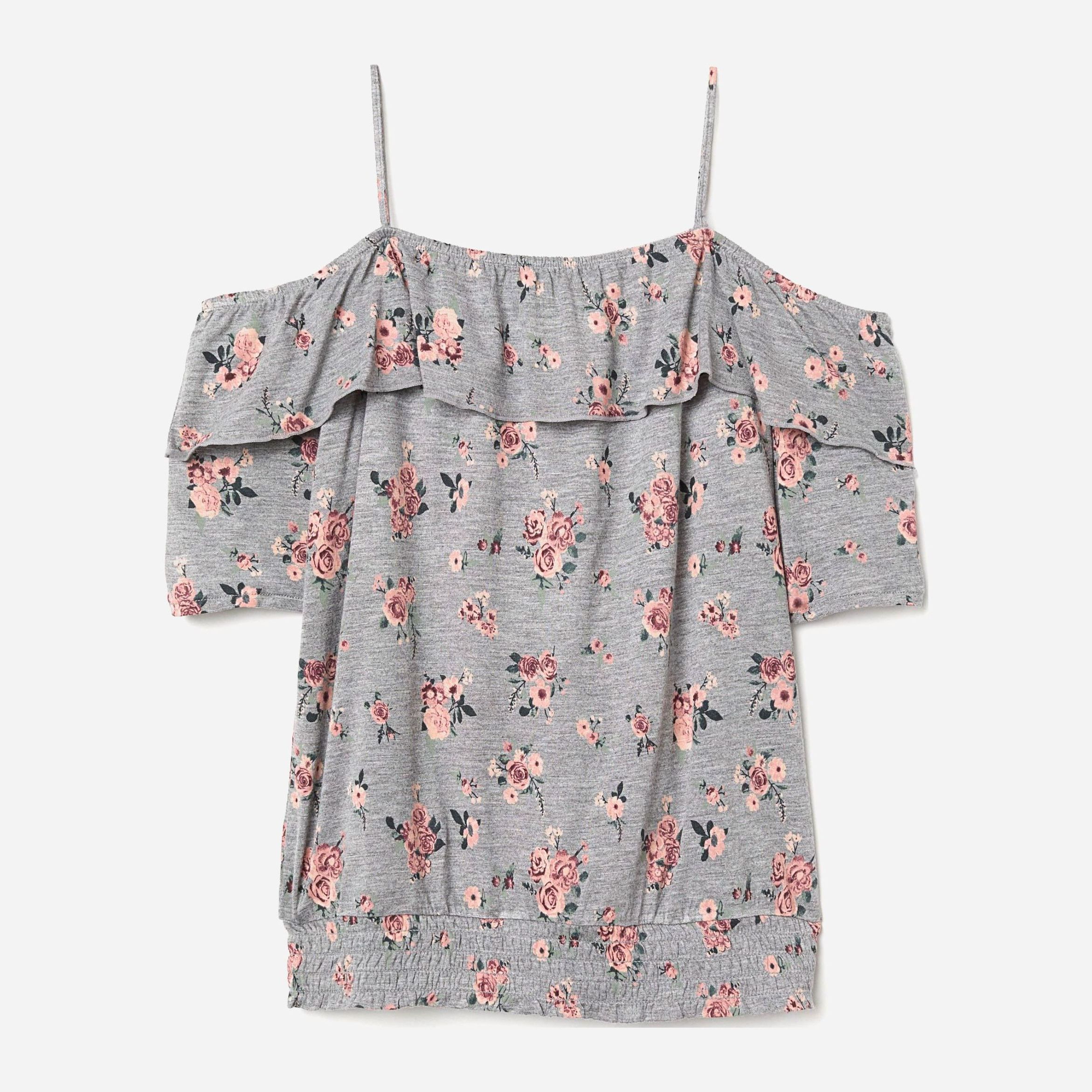 

Топ H&M 0694161-с  Серый, Топ H&M 0694161-с S Серый