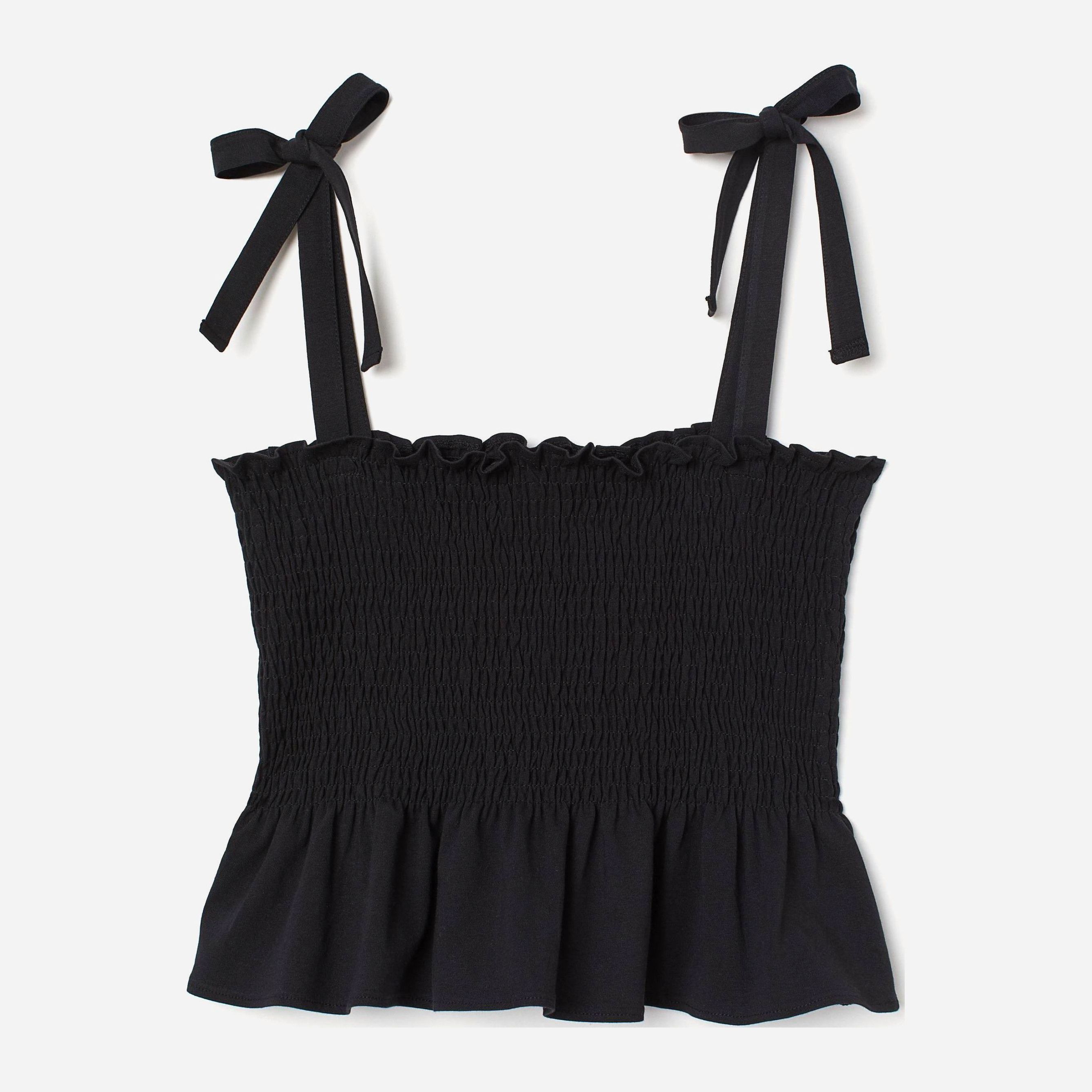

Топ H&M 0773980-9  Черный, Топ H&M 0773980-9 L Черный
