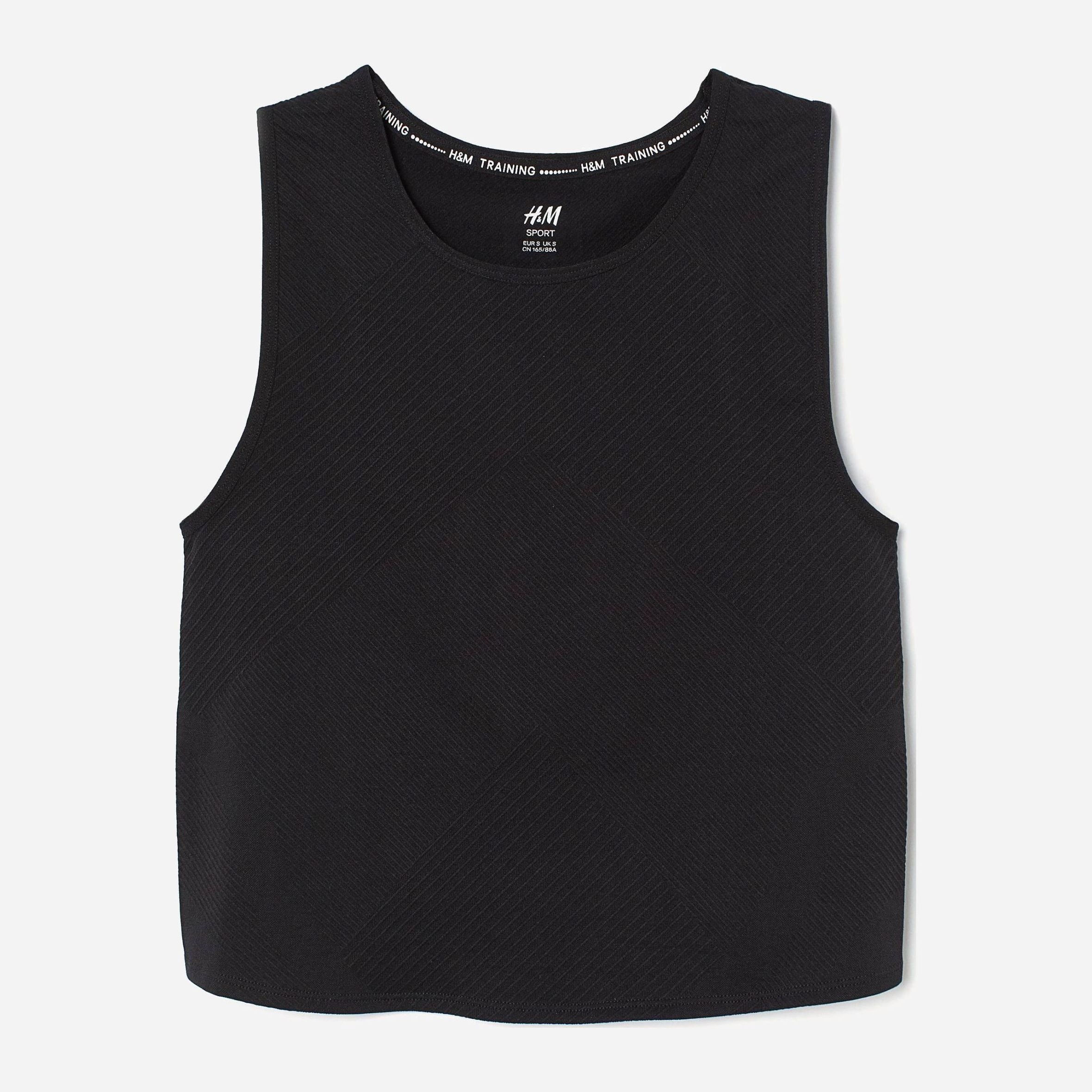 

Топ H& Sport 0842361-1  Черный, Топ H&M Sport 0842361-1 M Черный