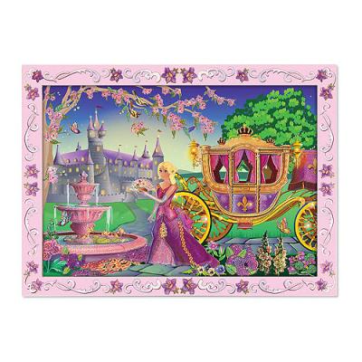 

Набор для творчества Melissa&Doug Объемная наклейка по номерам Сказочная принцесса (MD4009)