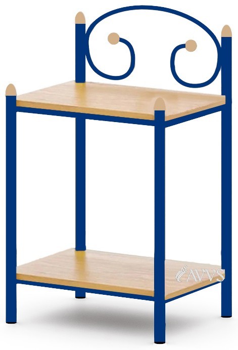 

Тумба прикроватная Parma (Парма) Метакам Синий