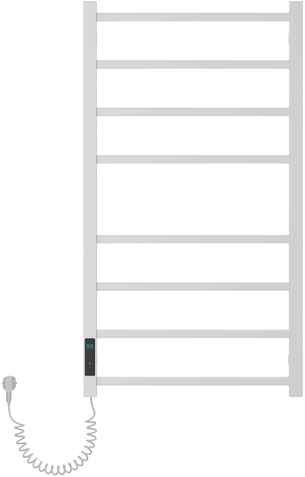 

Полотенцесушитель электрический VOLLE Cuadro 9234.000113 L 500x900 матовый хром