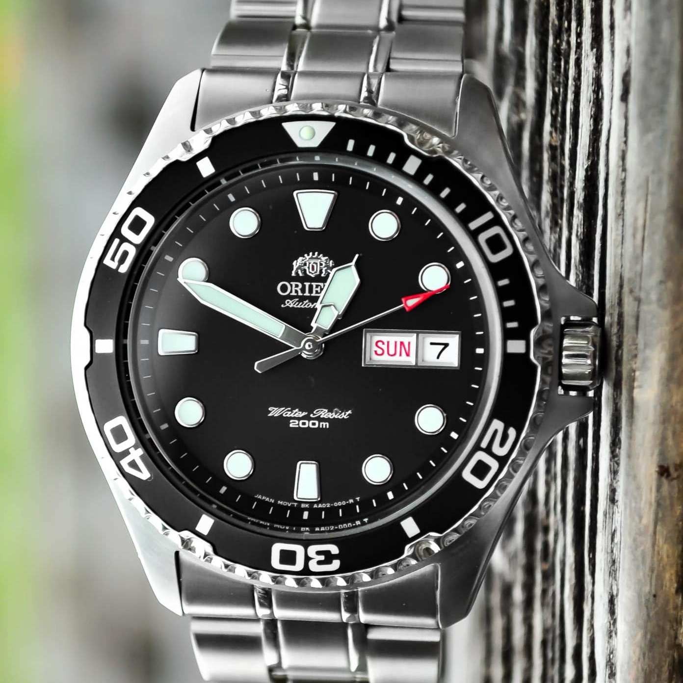 

Японские мужские дайверские часы ORIENT FAA02004B9