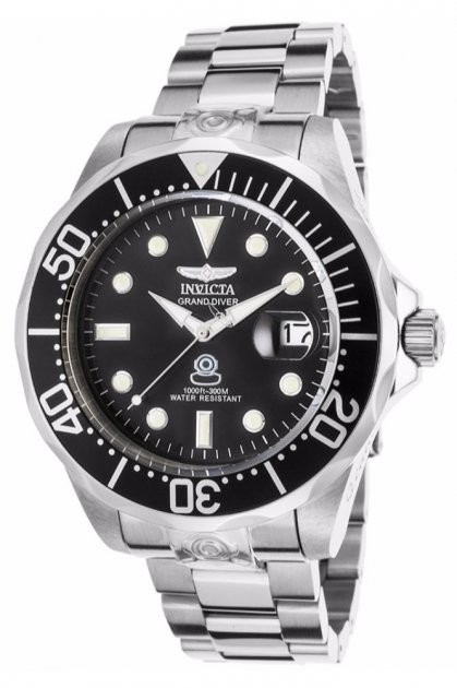 

Мужские механические наручные часы Grand Diver Black 3044 в стиле Rolex