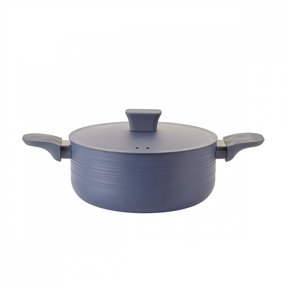 

Кастрюля GIPFEL Sinty 24 см 4.8 л серая (2674)